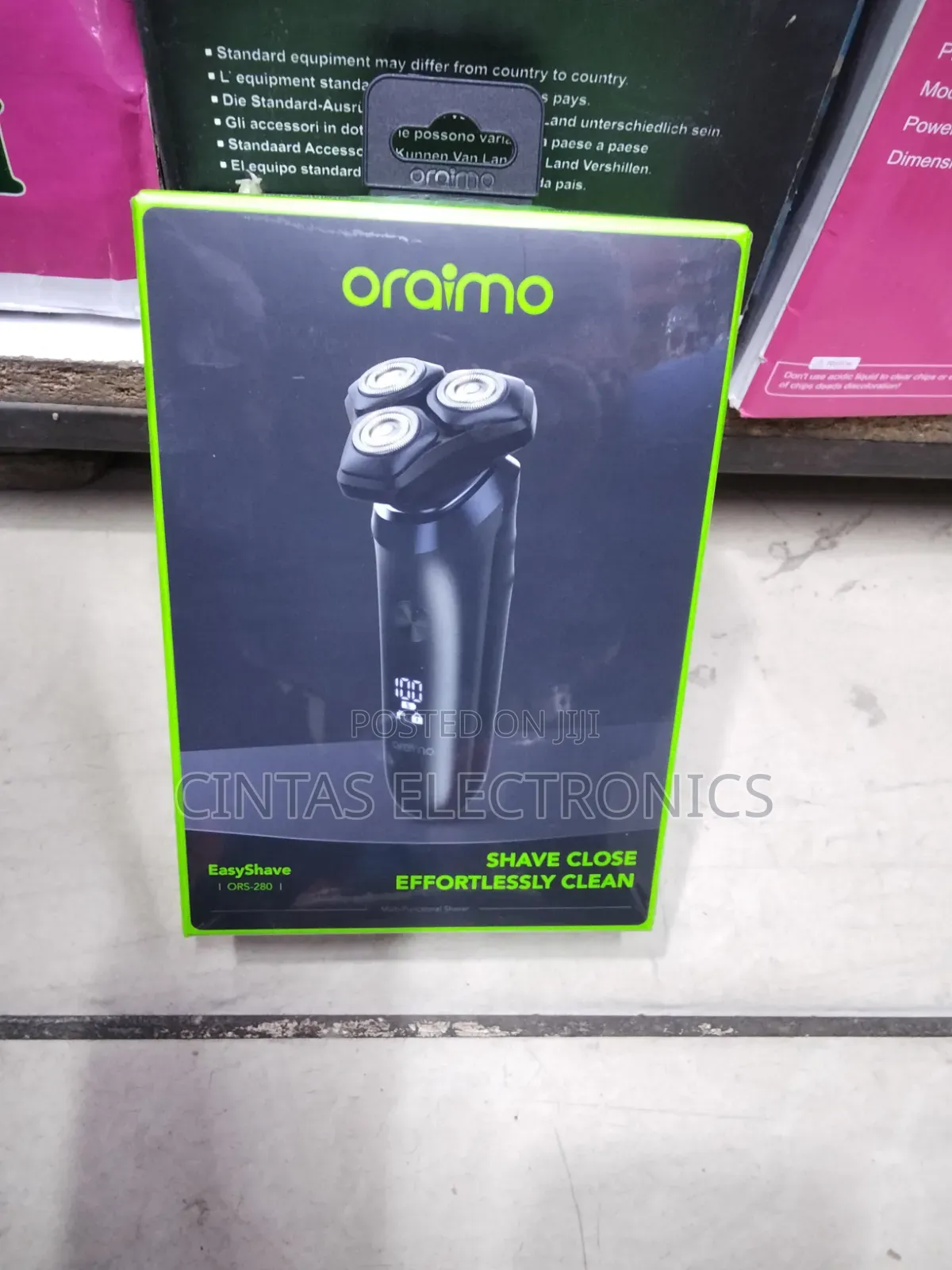 Orimo Shave Close Effortlessly Clean