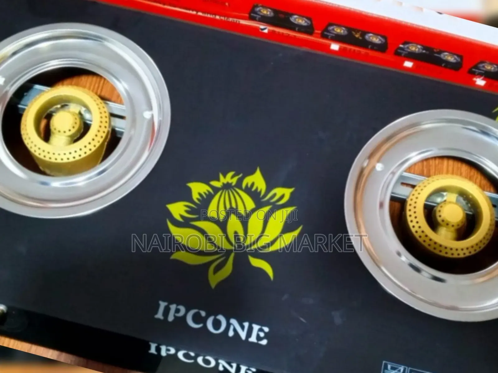 Ipcone Glass 2 Burner Cooker