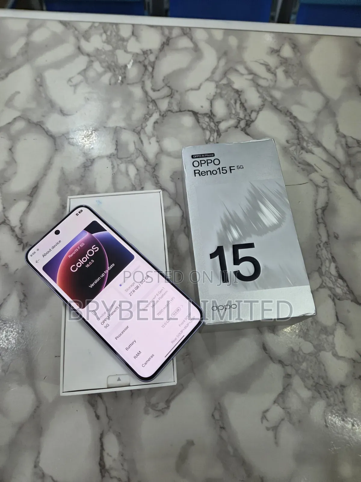 Oppo Reno15 F 5G 512 GB Blue