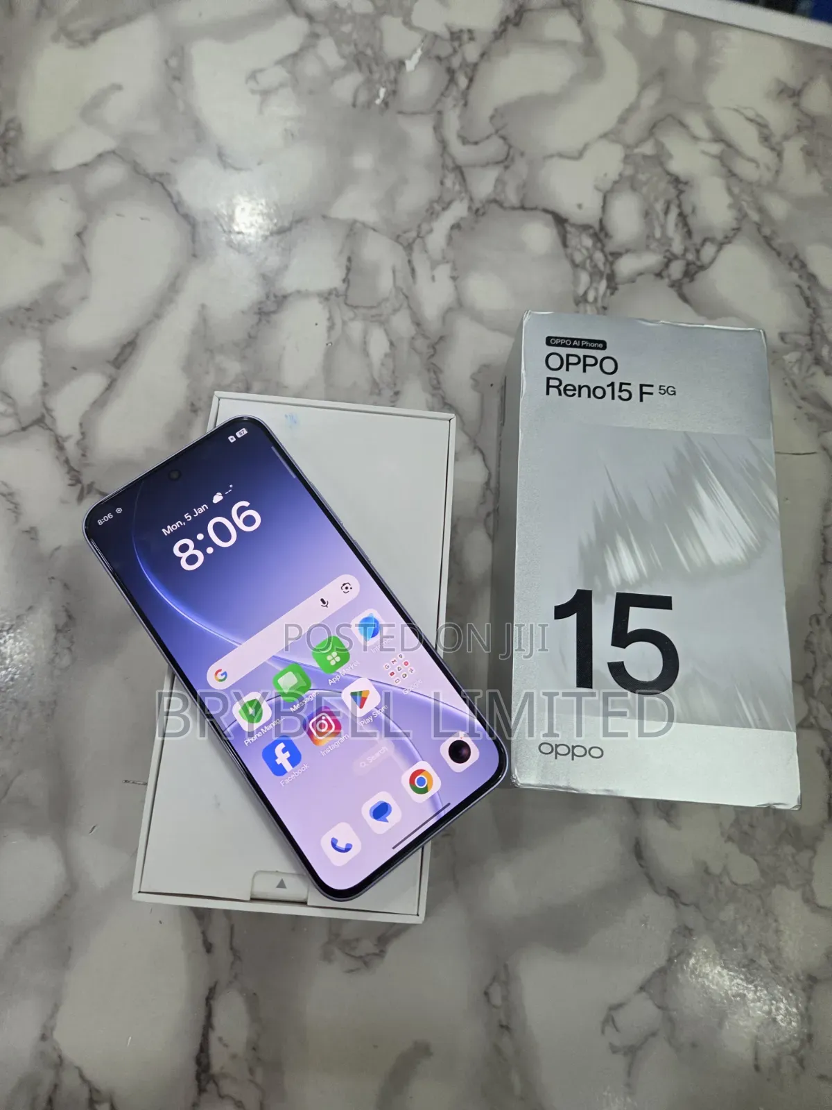 Oppo Reno15 F 5G 512 GB Blue