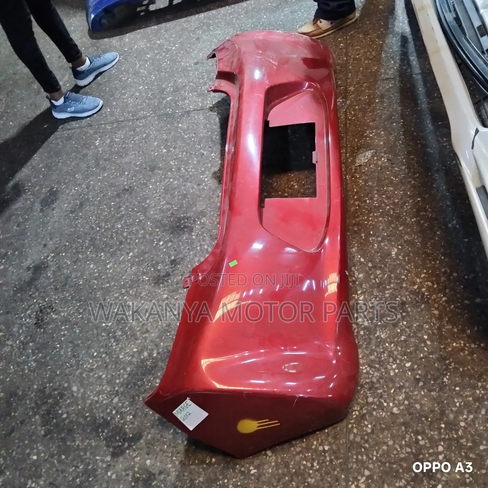 Mitsubishi Mirage Model 2012 Back Bumper, Clean Ex Japan Motor Parts