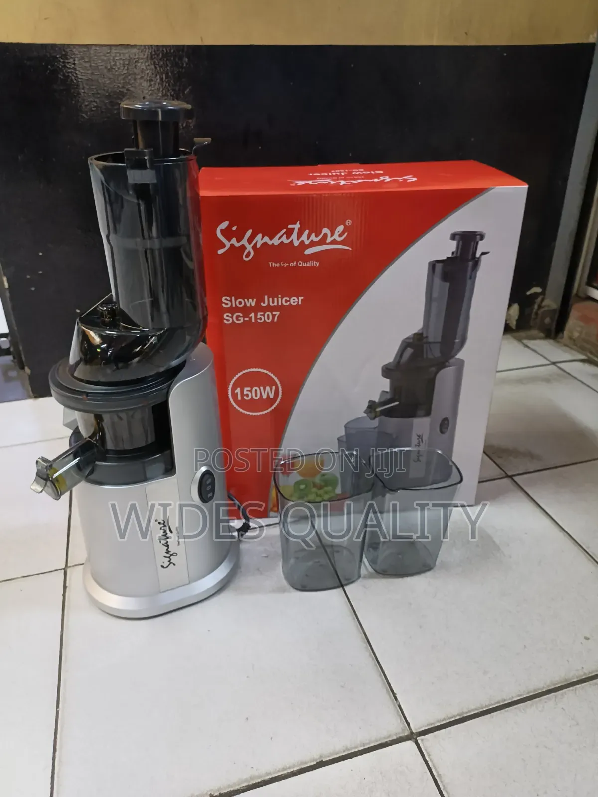 Signature Slow Juicer SG-1507 150 Watts