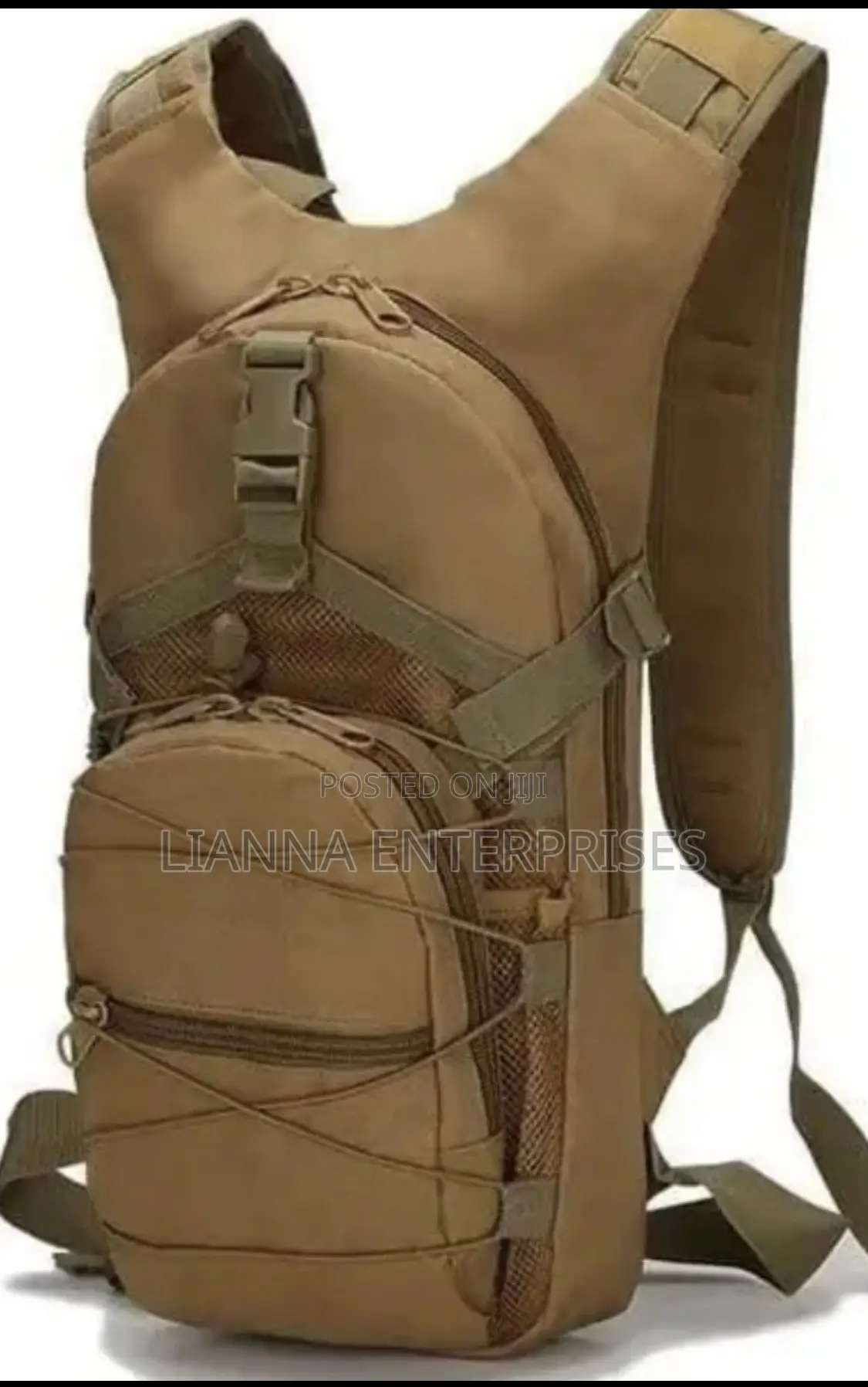 Black Tactical Hiking Bag