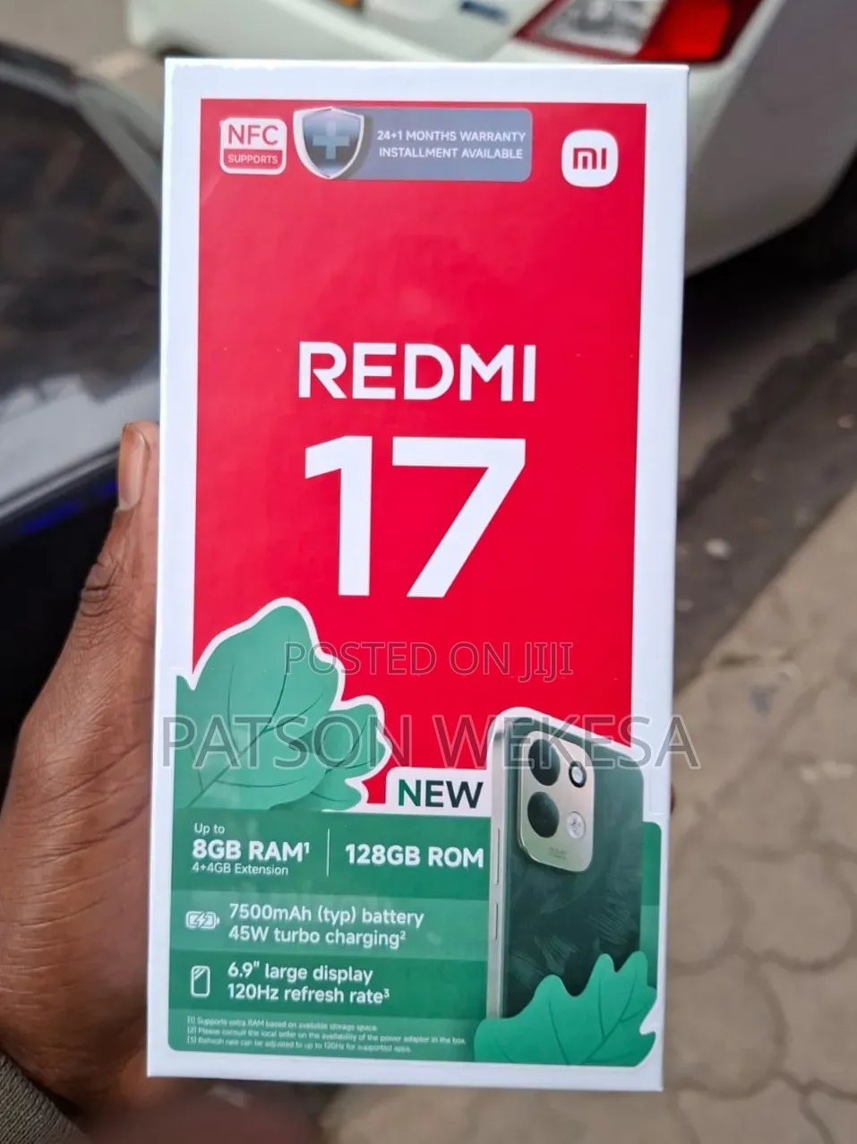 New Xiaomi Redmi 17 256 GB Black