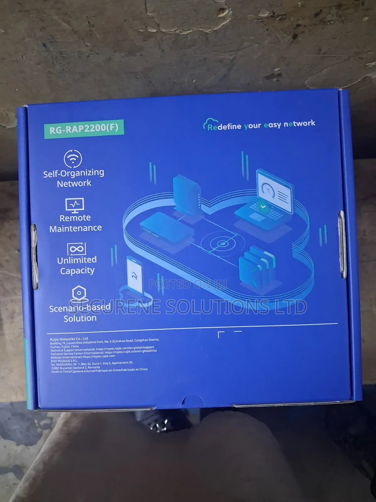 Ruijie RG-RAP2200F AC1300 Dual-Band Wi-Fi 5 Ceiling-Mount Access Point