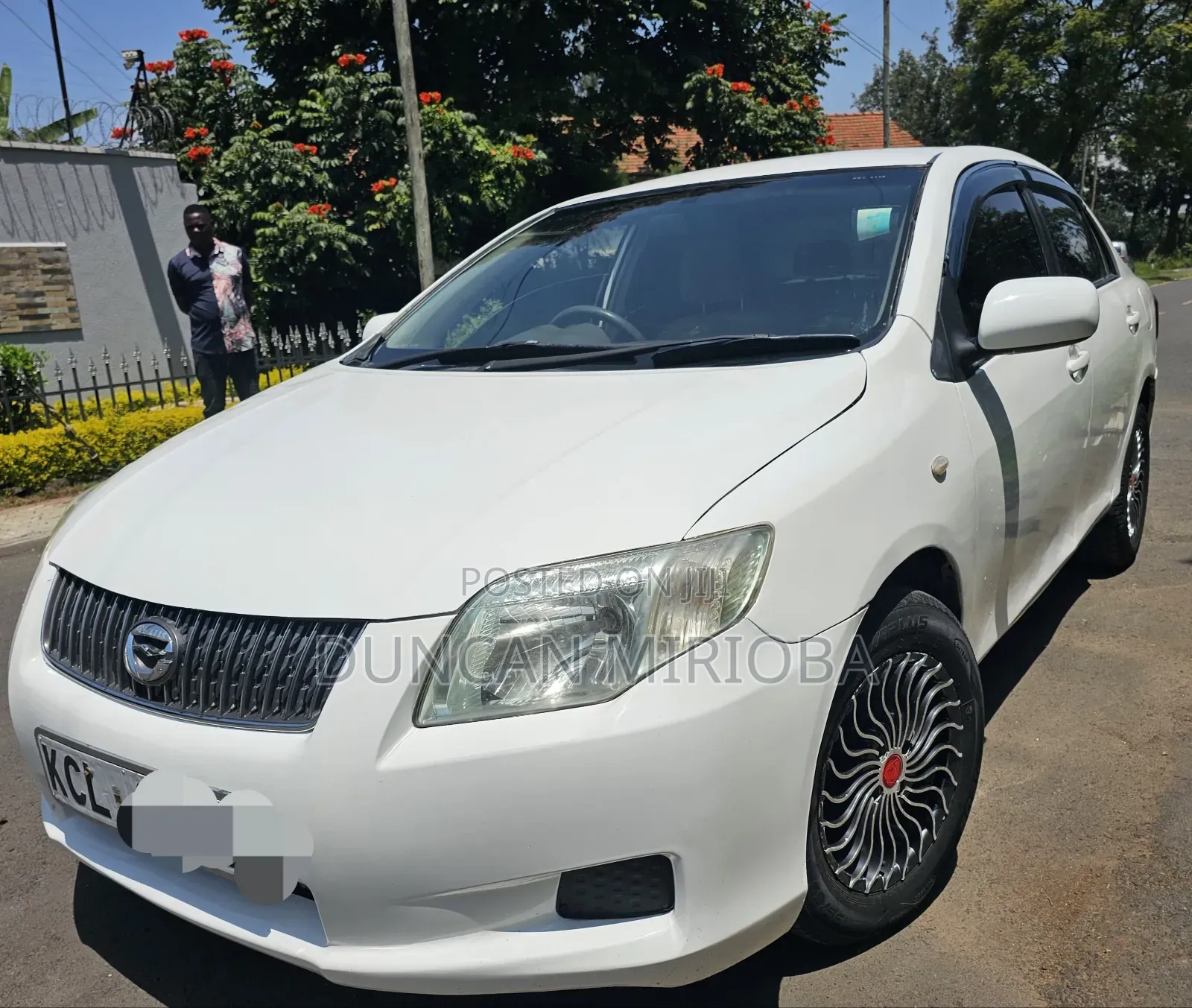 Toyota Axio 2010 White