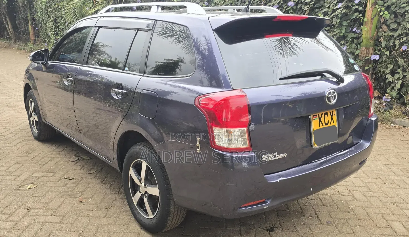 Toyota Corolla Fielder 2012 Gray