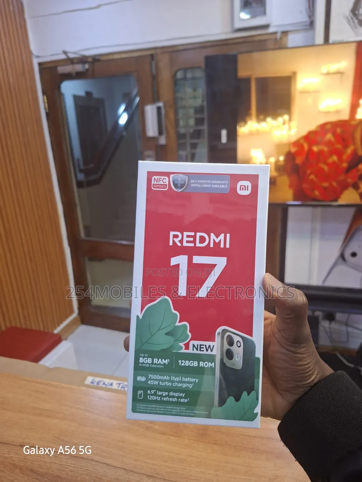 New Xiaomi Redmi 17 128 GB Black