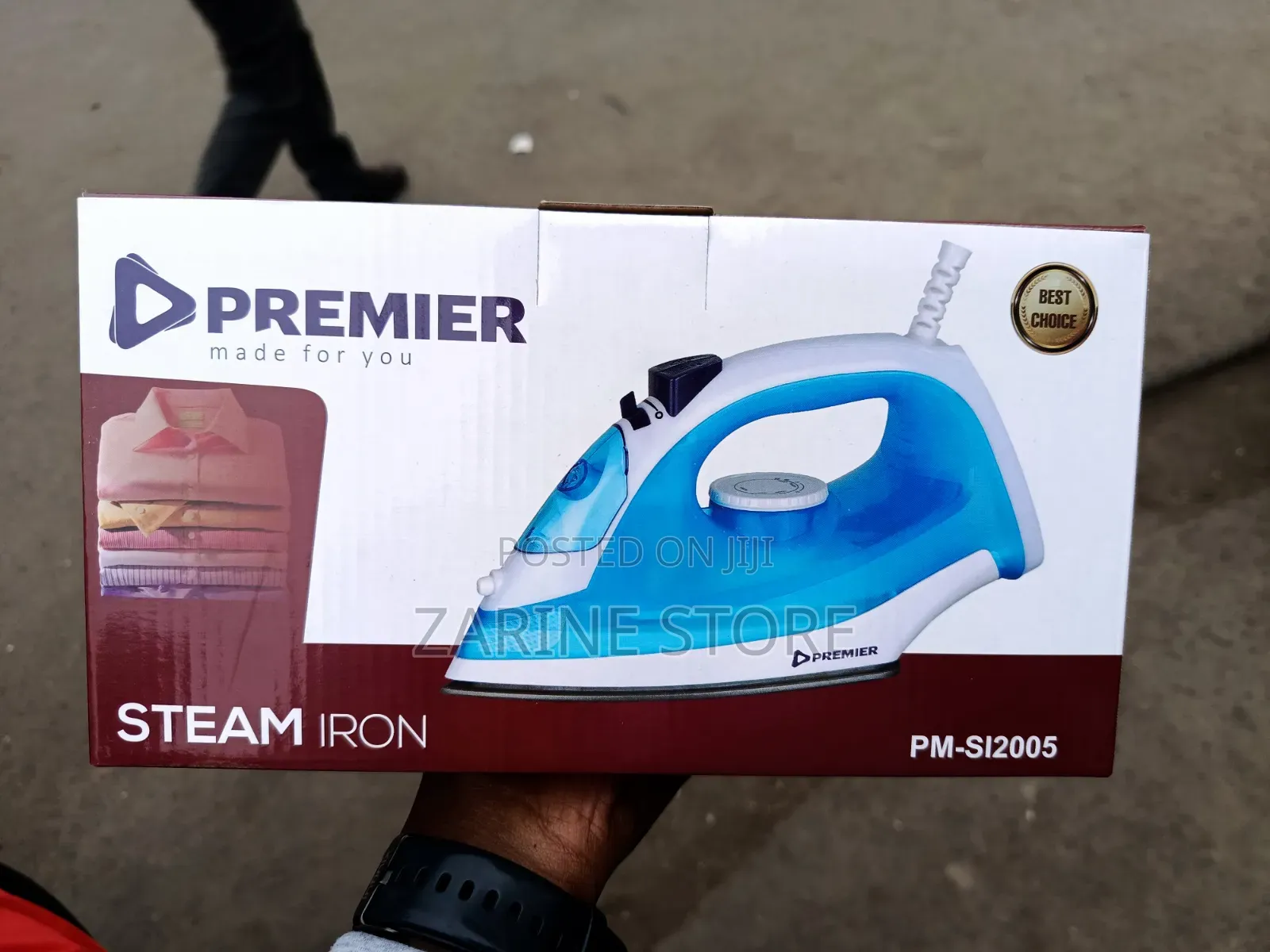 Premier Steam Iron Box