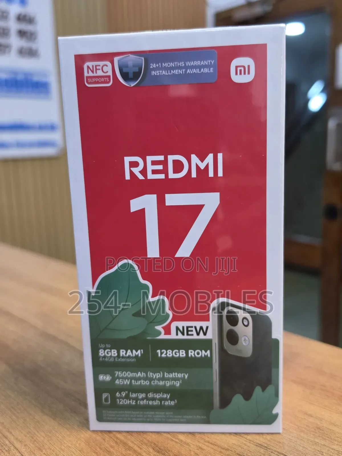 New Xiaomi Redmi 17 128 GB Black