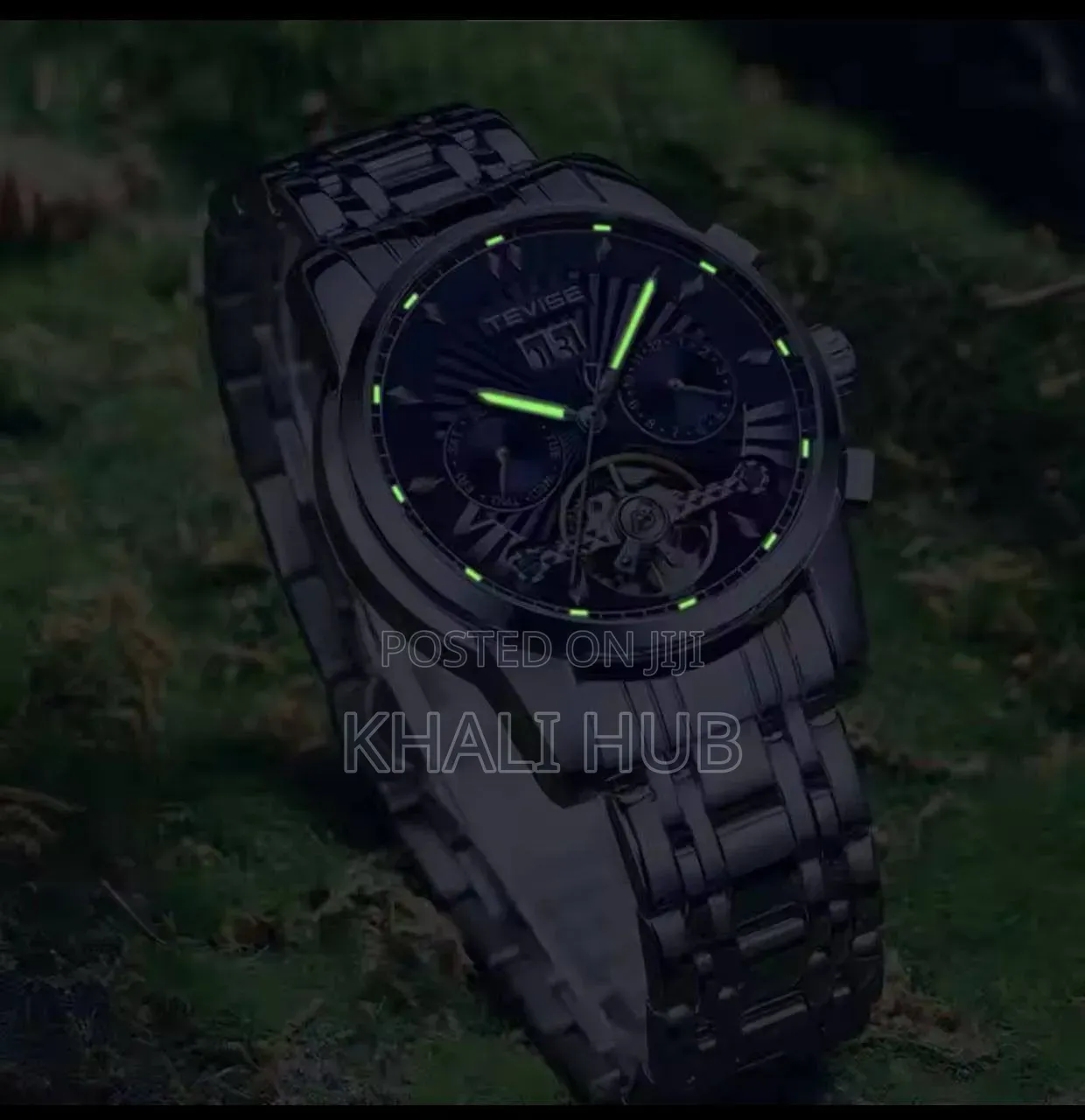 Tevise With Luminous Display Gents Watch