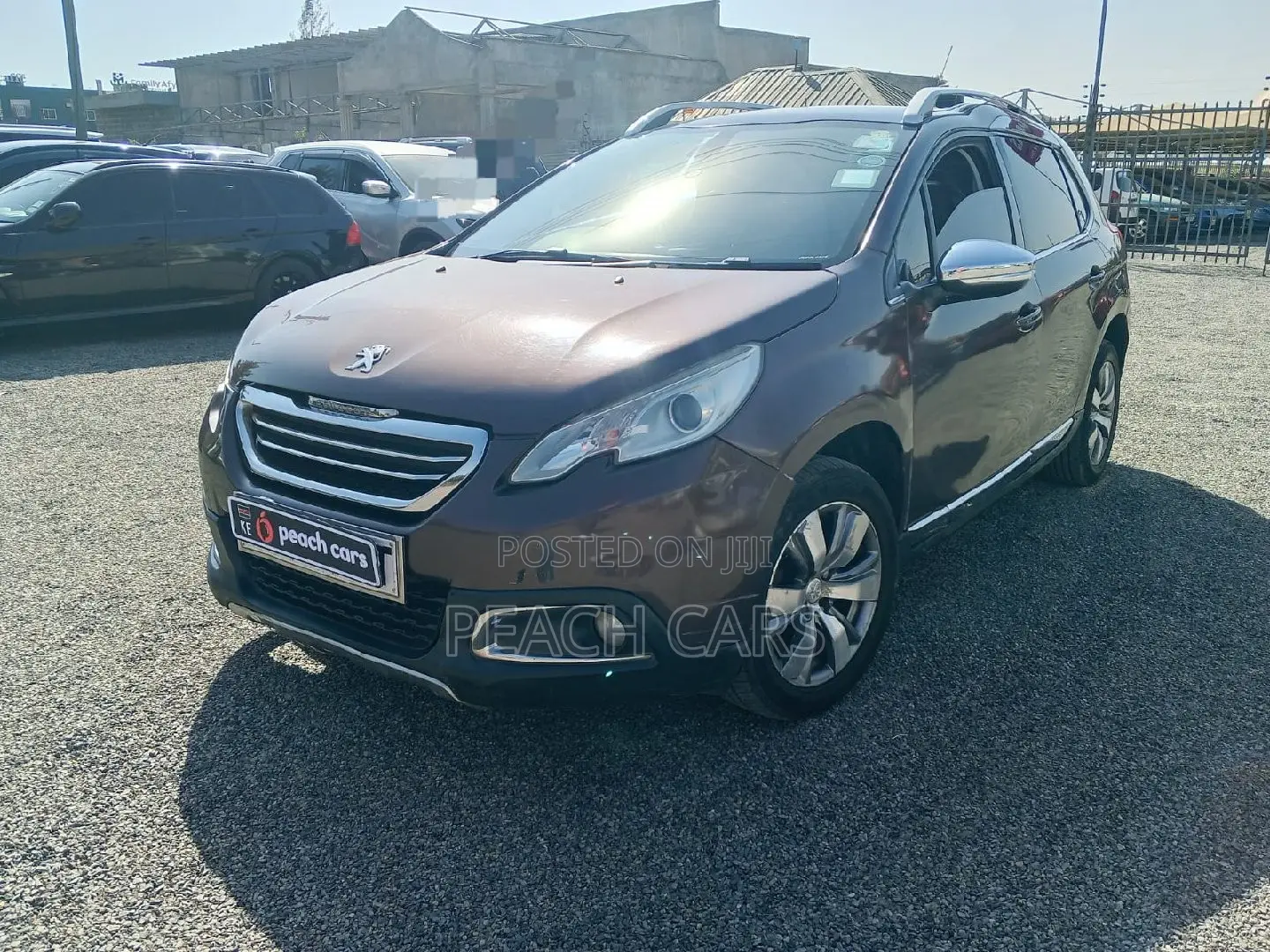 Peugeot 2008 2018 Brown