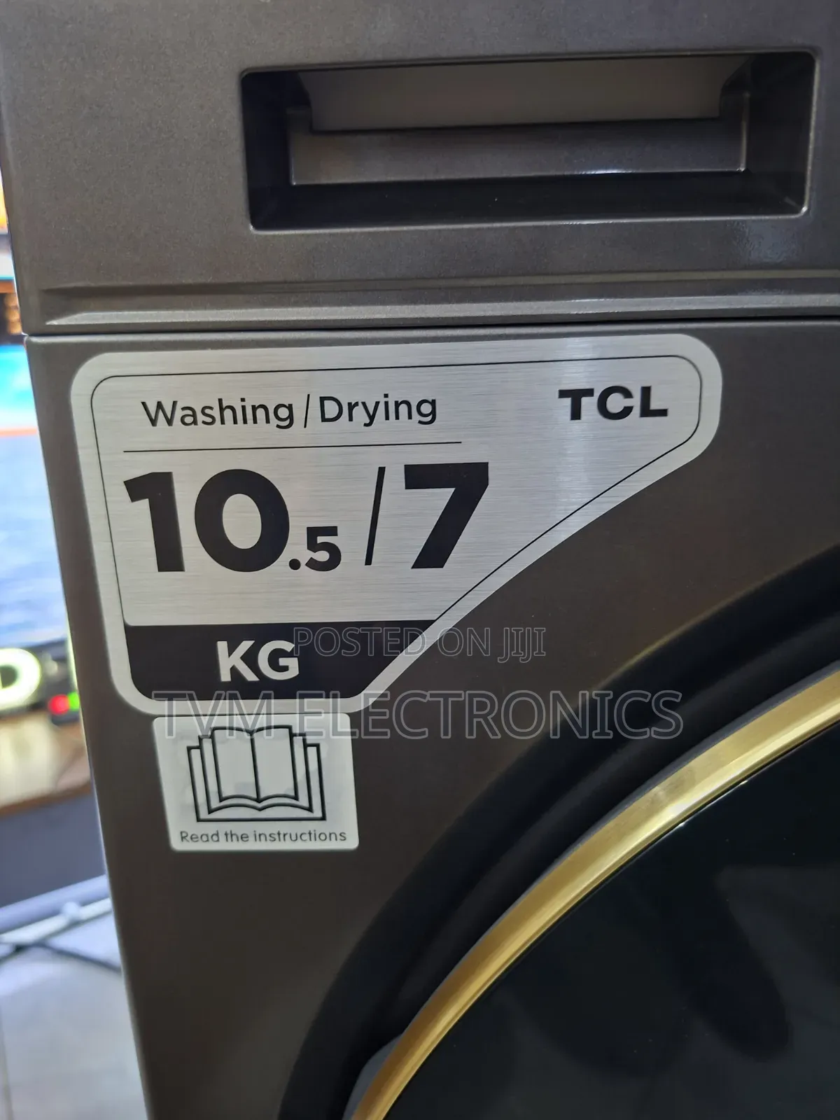TCL C311WDG 10.5Kg/7Kg Front Load Washing Machine 2026 Model