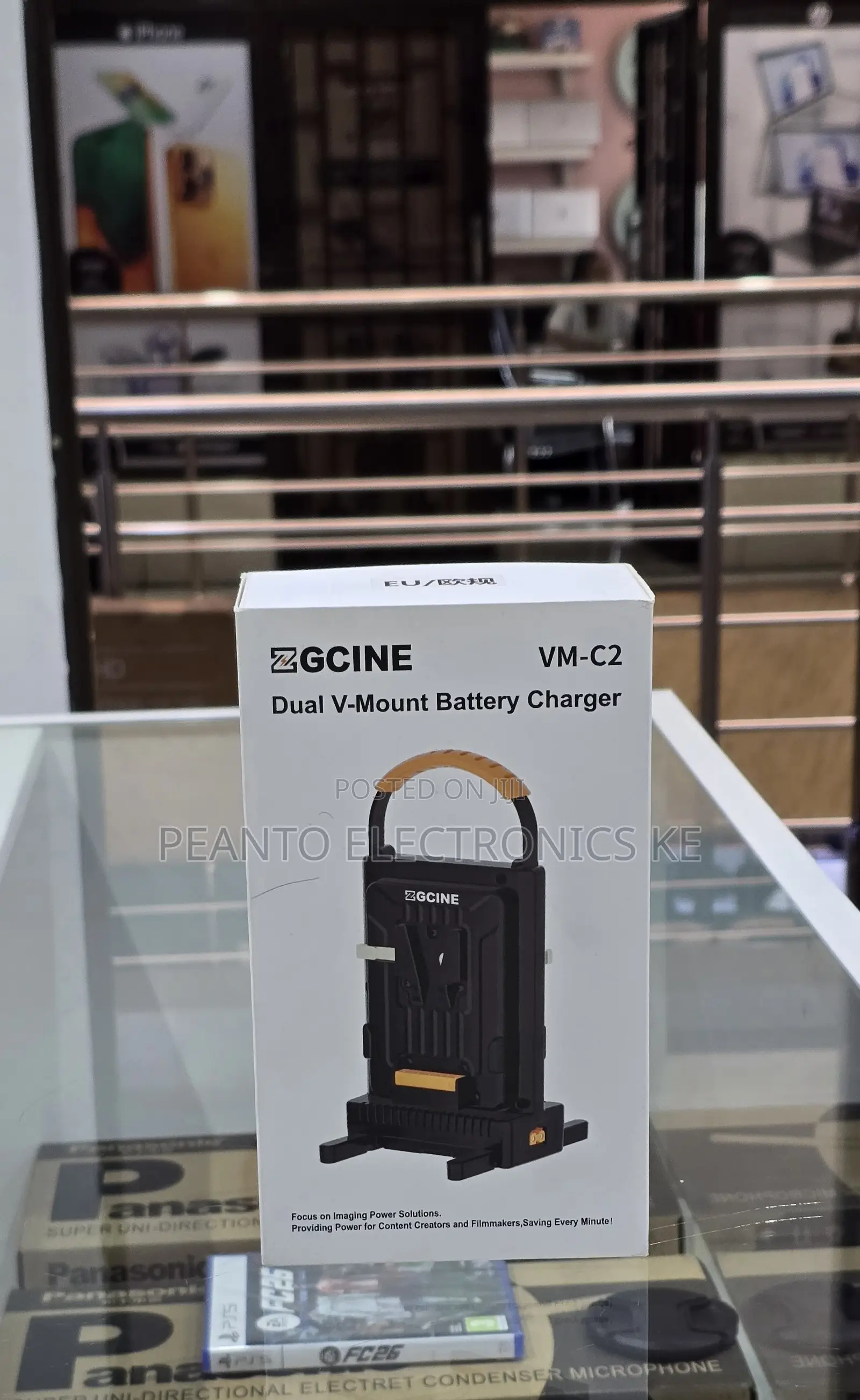 ZGCINE VM-C2 Dual Battery Charger Kit (V-Mount)