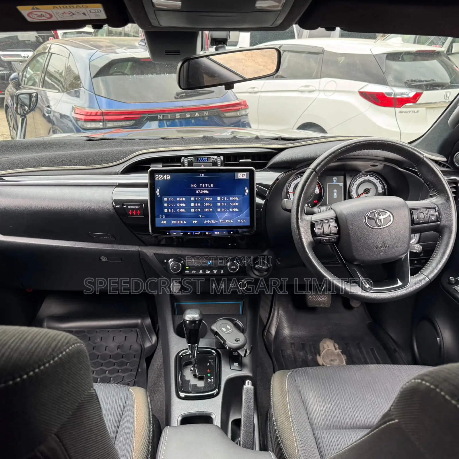 Toyota Hilux Revo Double Cab Deisel 2.4 AWD 2019 Black