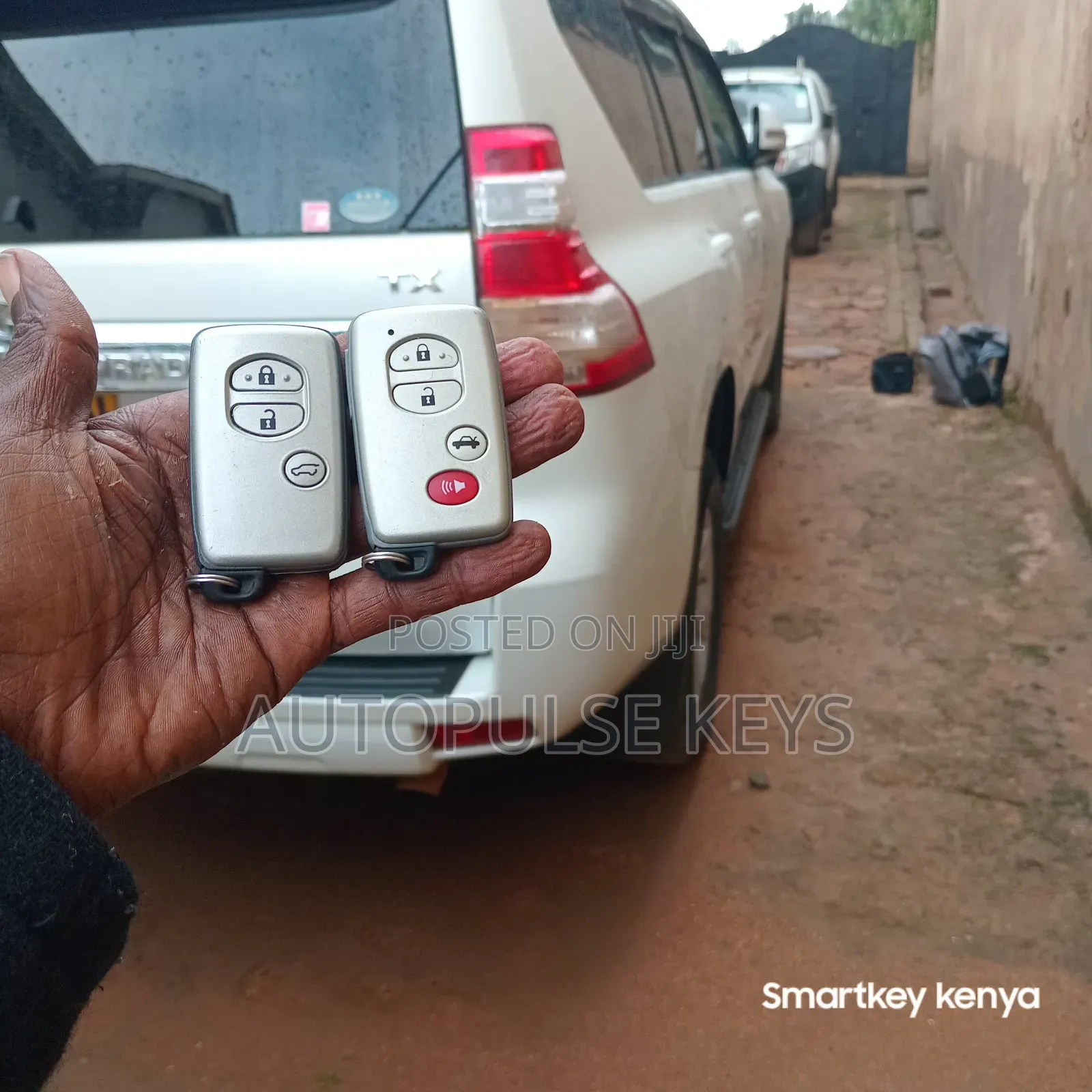 Toyota Prado Japan Import J150 Spare Key Duplication