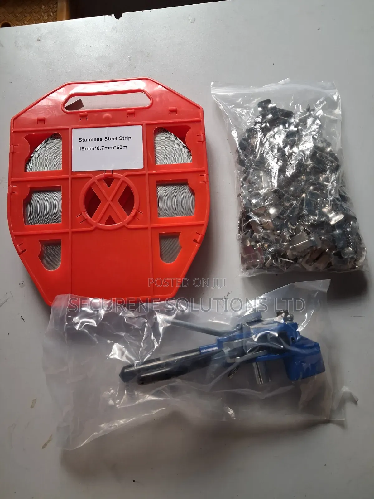 Stainless Steel Banding and Strapping Installation Kit