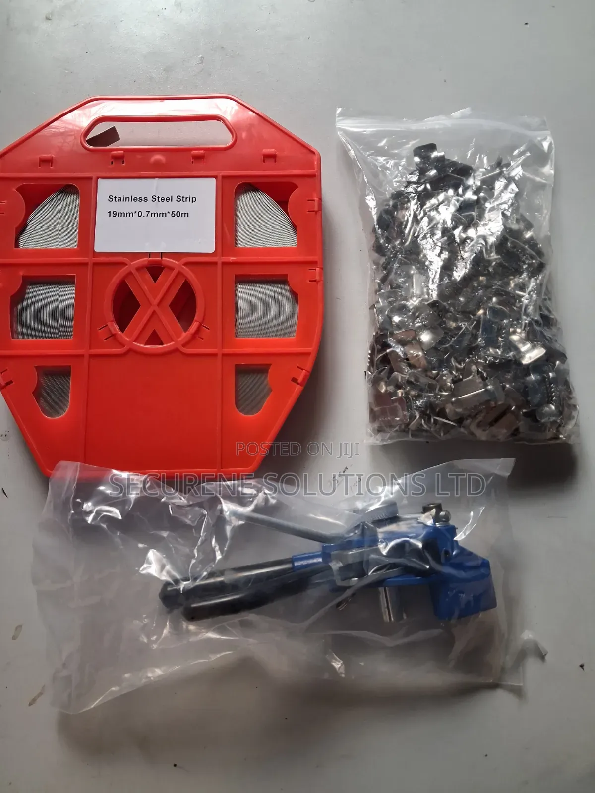 Stainless Steel Banding and Strapping Installation Kit