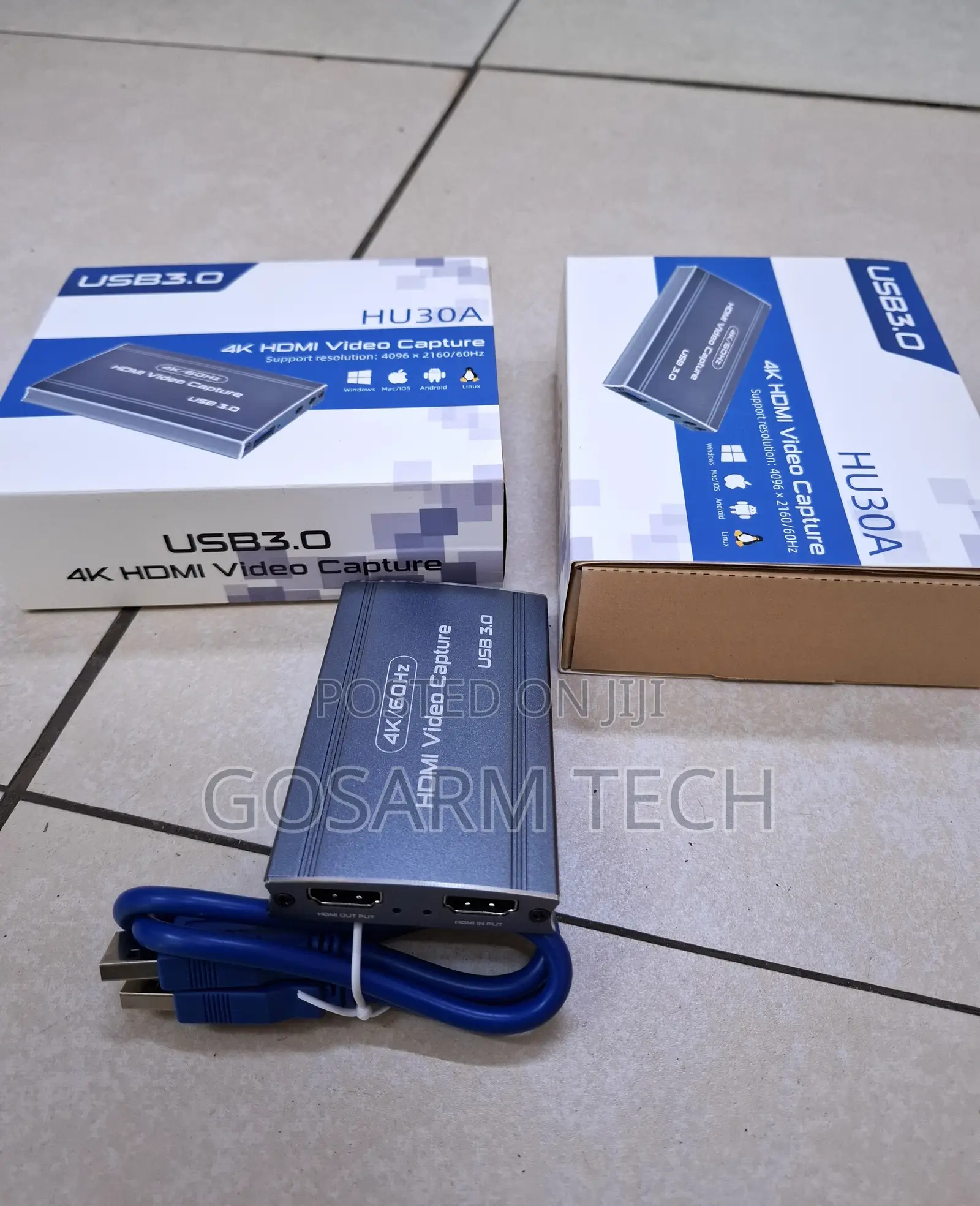 FJ-HU30A HDMI Capture Card for Gaming Streaming