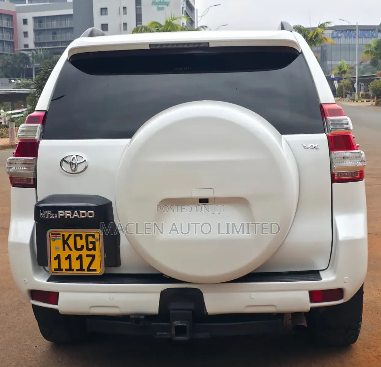 Toyota Land Cruiser Prado 2010 White