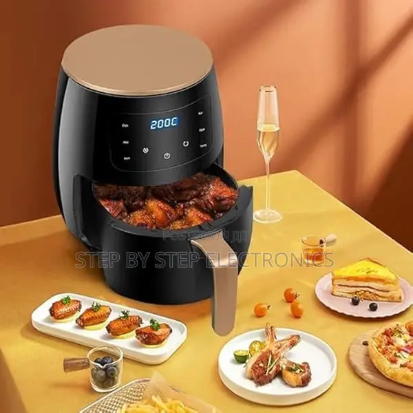 Fast Cooking Silver Crest 4/5/6/8l Touch Screen Digital Air Fryers
