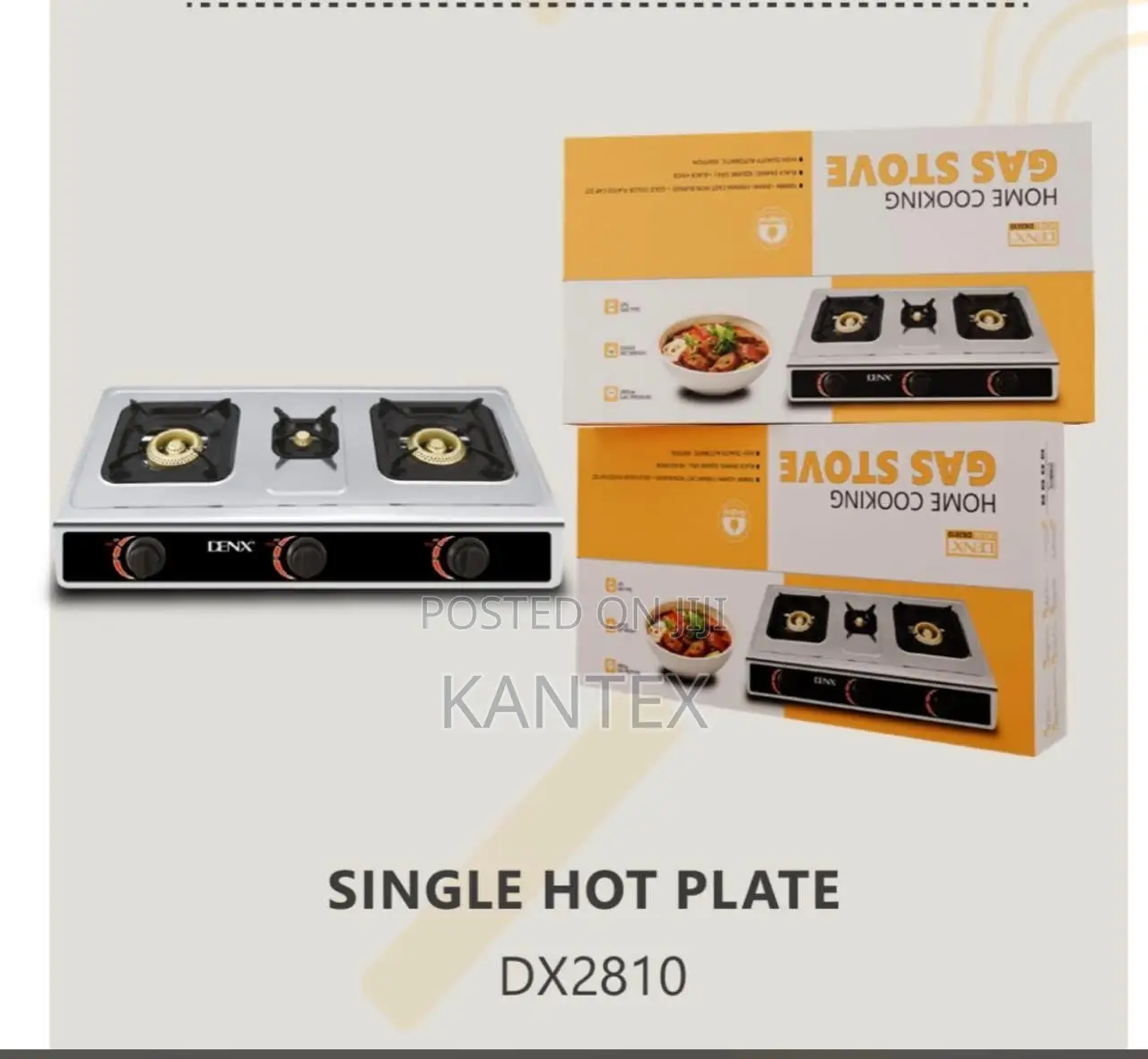 Denx DX2810 Home Cooking Gas Stove
