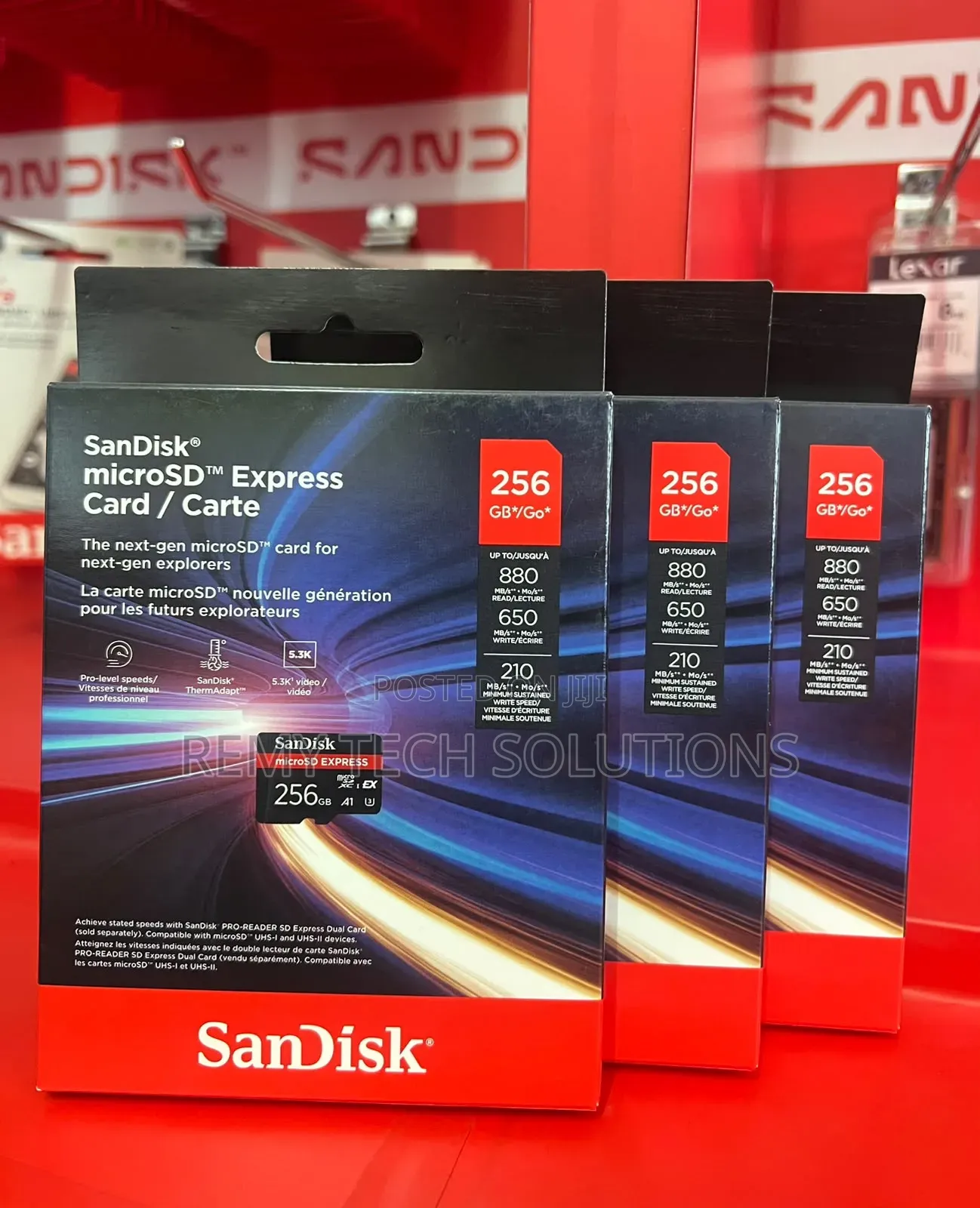 Sandisk Extreme Express 256GB MicroSDXC Up to 880MB