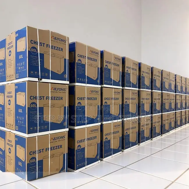 Compact Energy-Saving 60L Litre Volsmart Chest Freezer Deep Freezers