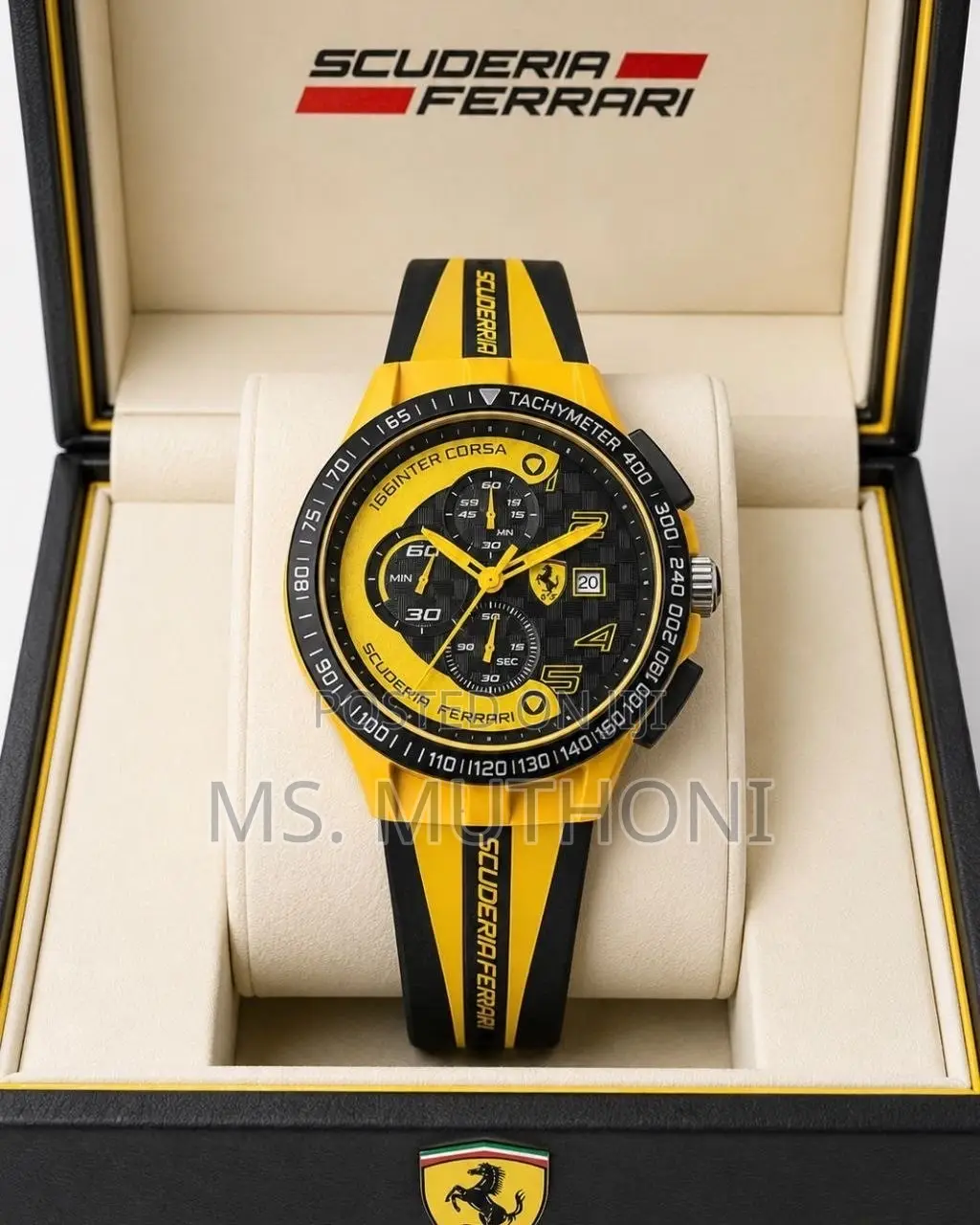 Scuderia Ferrari 166 Inter Corsa Chronograph Watch