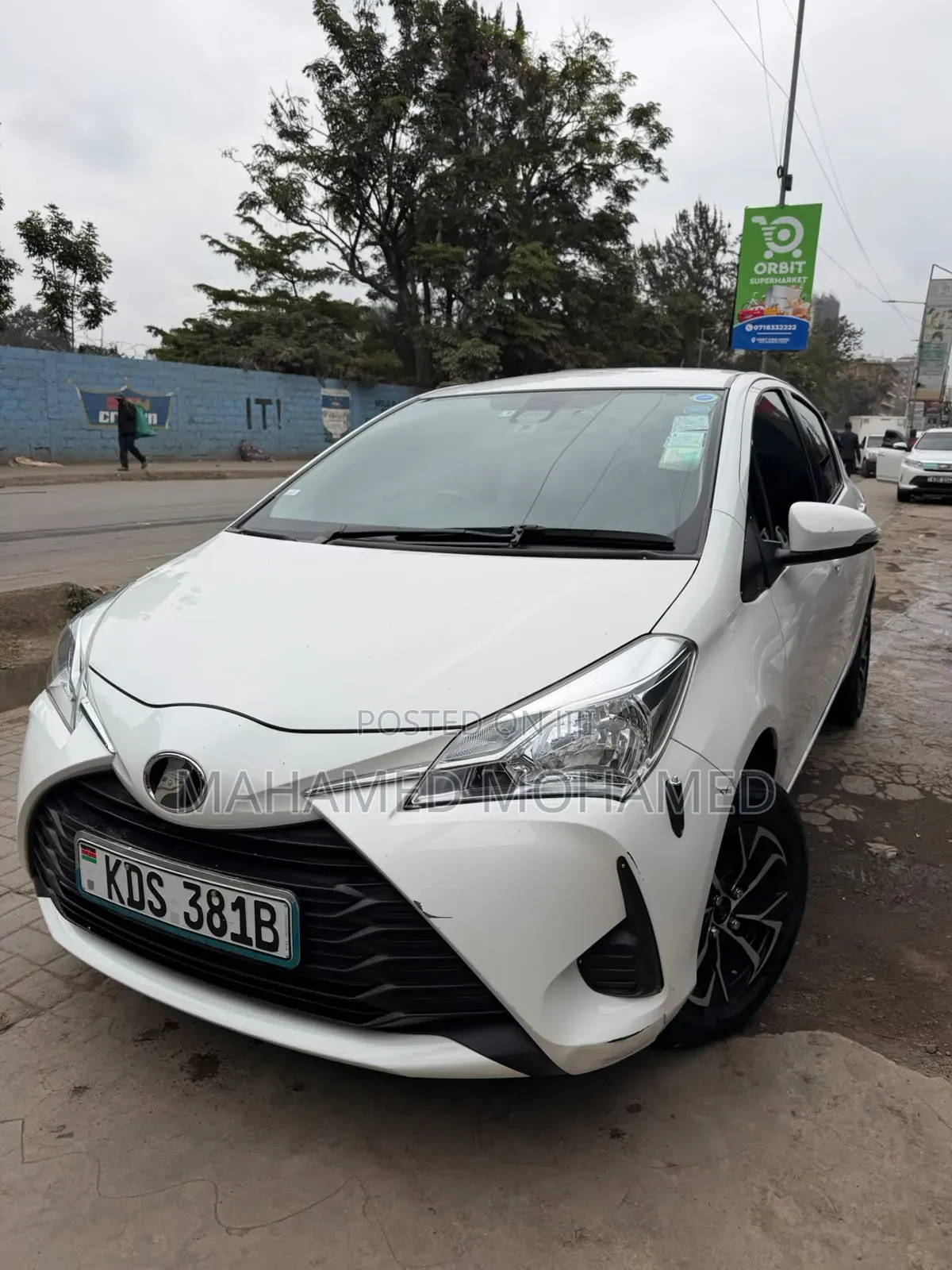 Toyota Vitz 2017 White