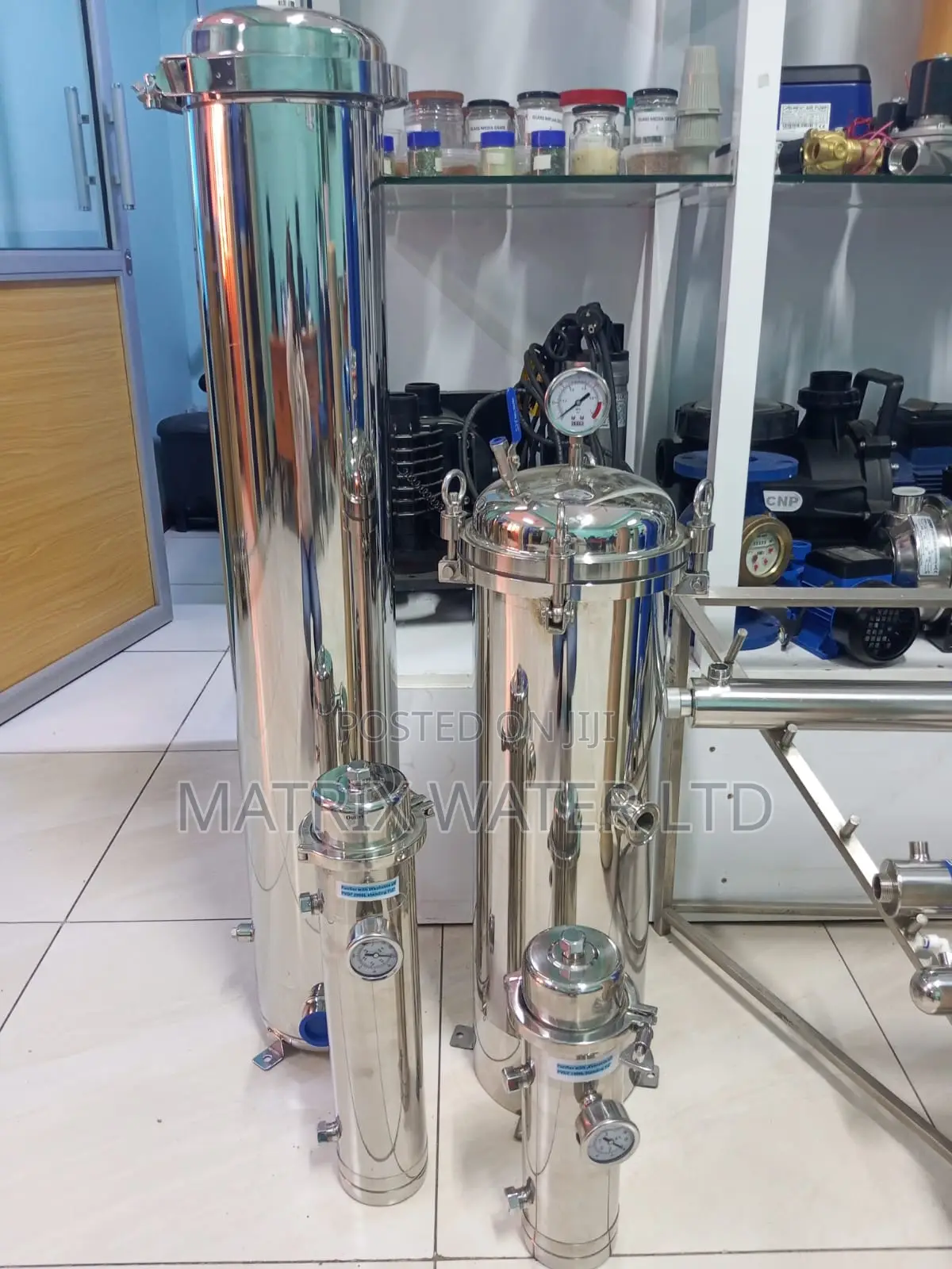 Stainless Steel Water Filter Housing
