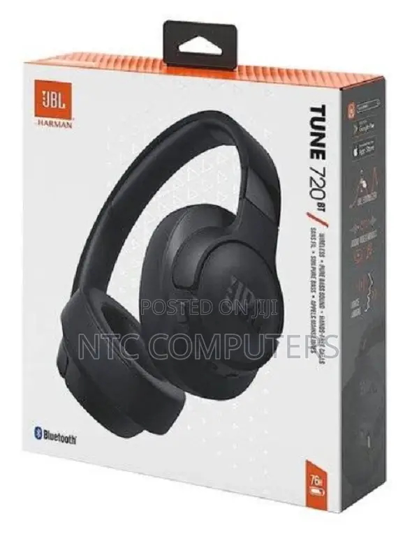 JBL Tune 720BT Wireless on-Ear Headphones