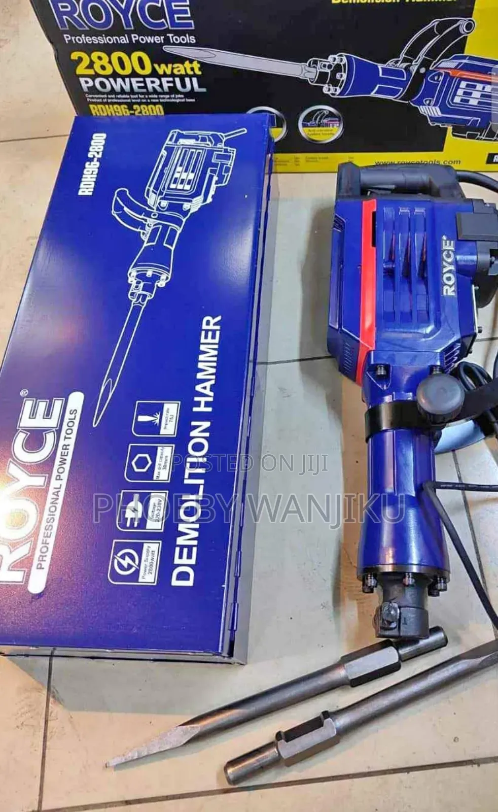 Royce Demolition Hammer/2800watts Royce Jack Hammer