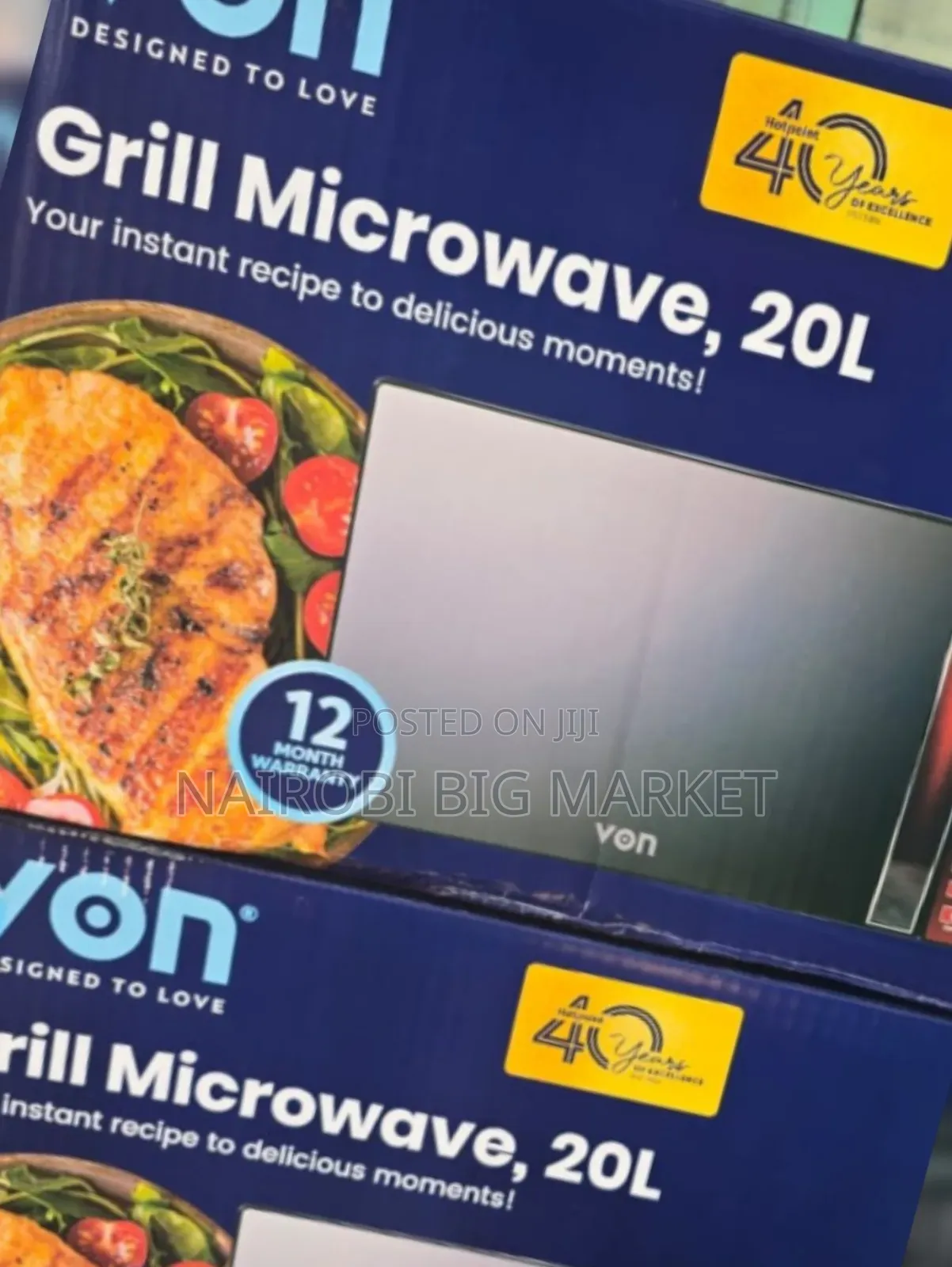 Von Microwave 20l Digital Microwave With Grill