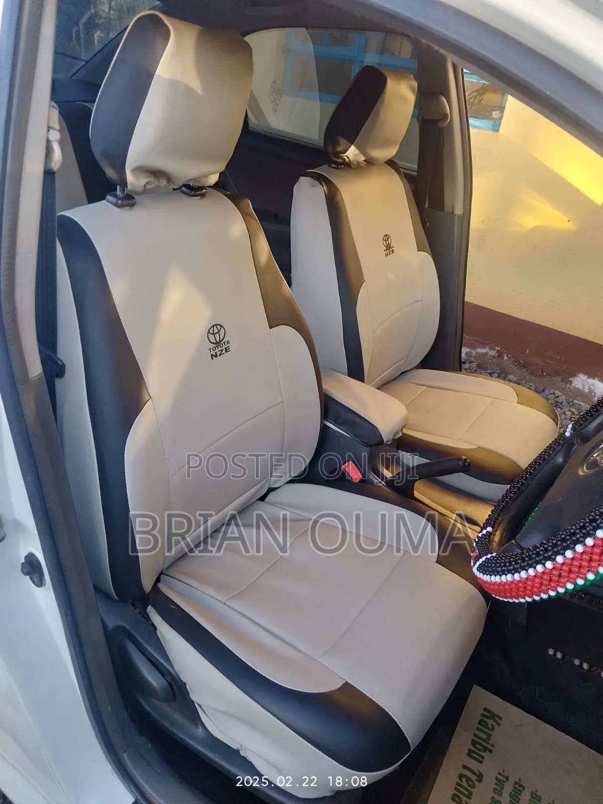 Toyota NZE Seat Covers – Custom Made | KSh 7,999