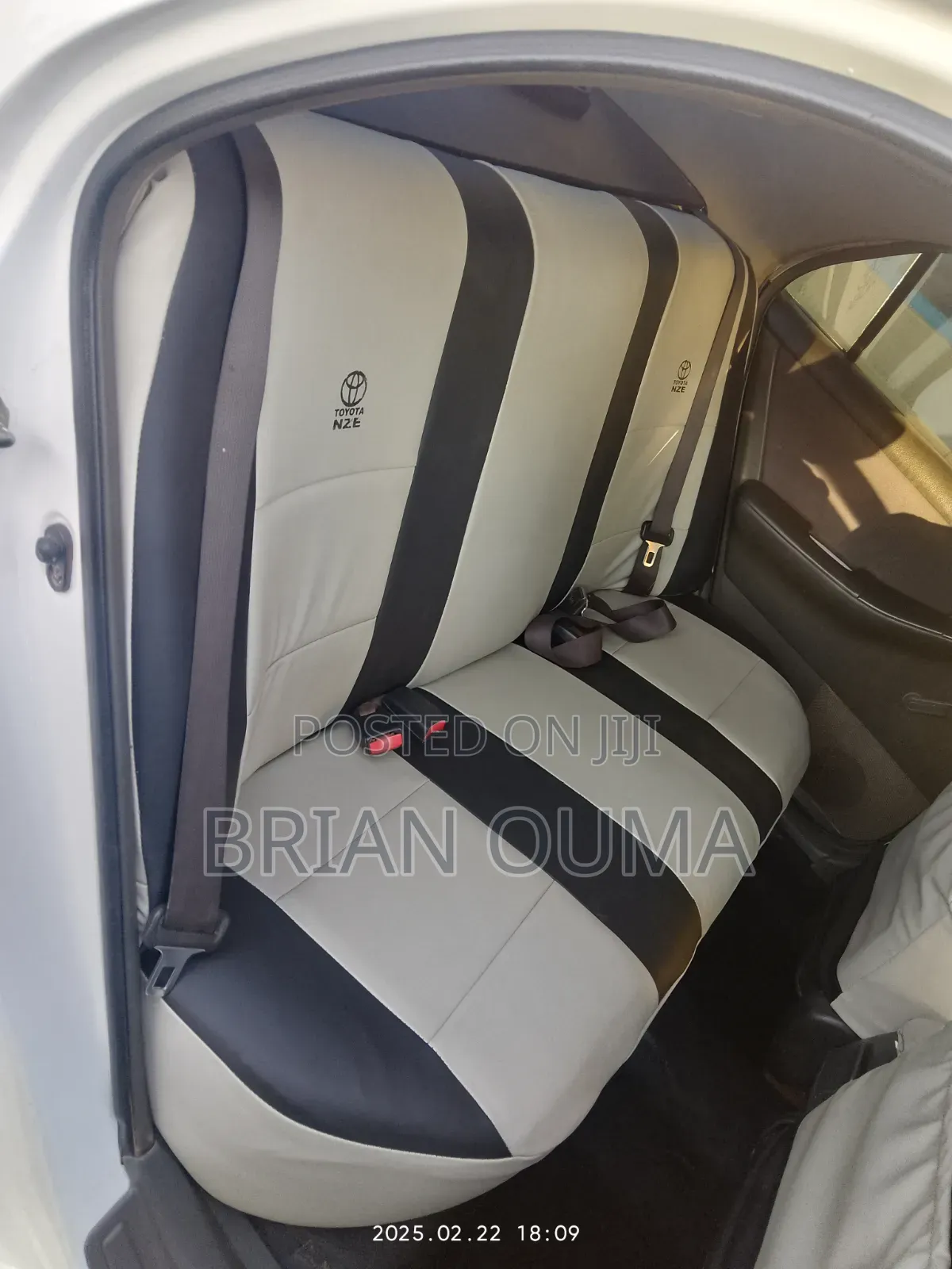 Toyota NZE Seat Covers – Custom Made | KSh 7,999