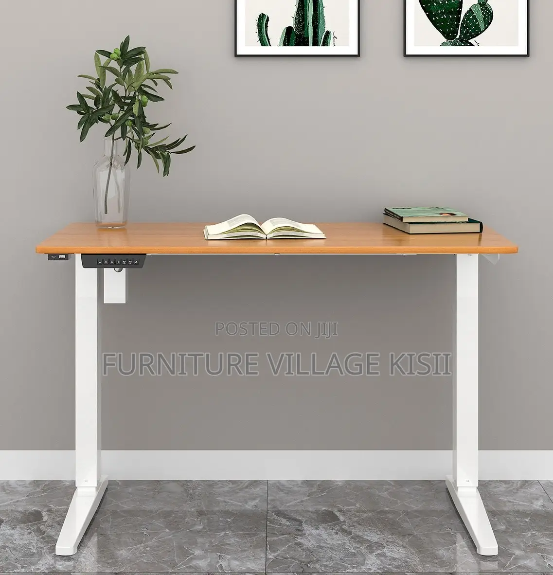 Office Desk: Electronic Standing Desk