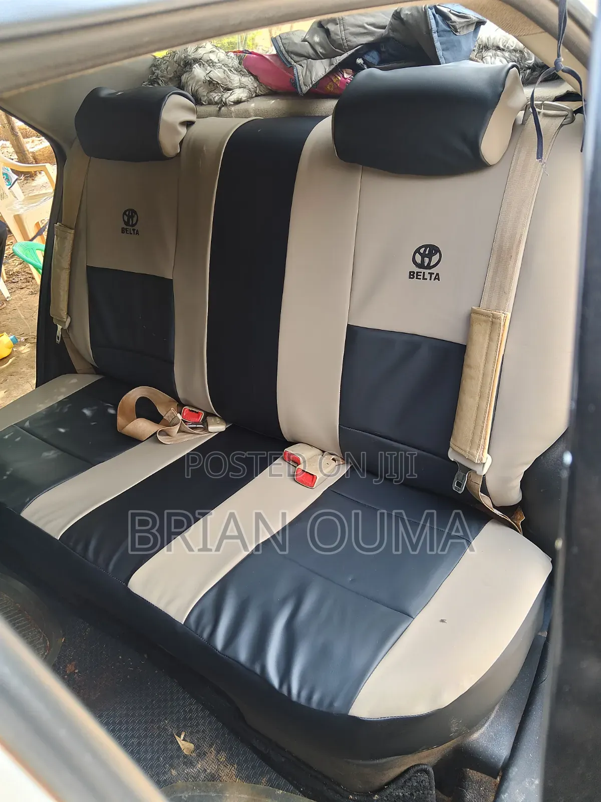 Toyota Belta Interior Upgrade – Custom Seat Covers |