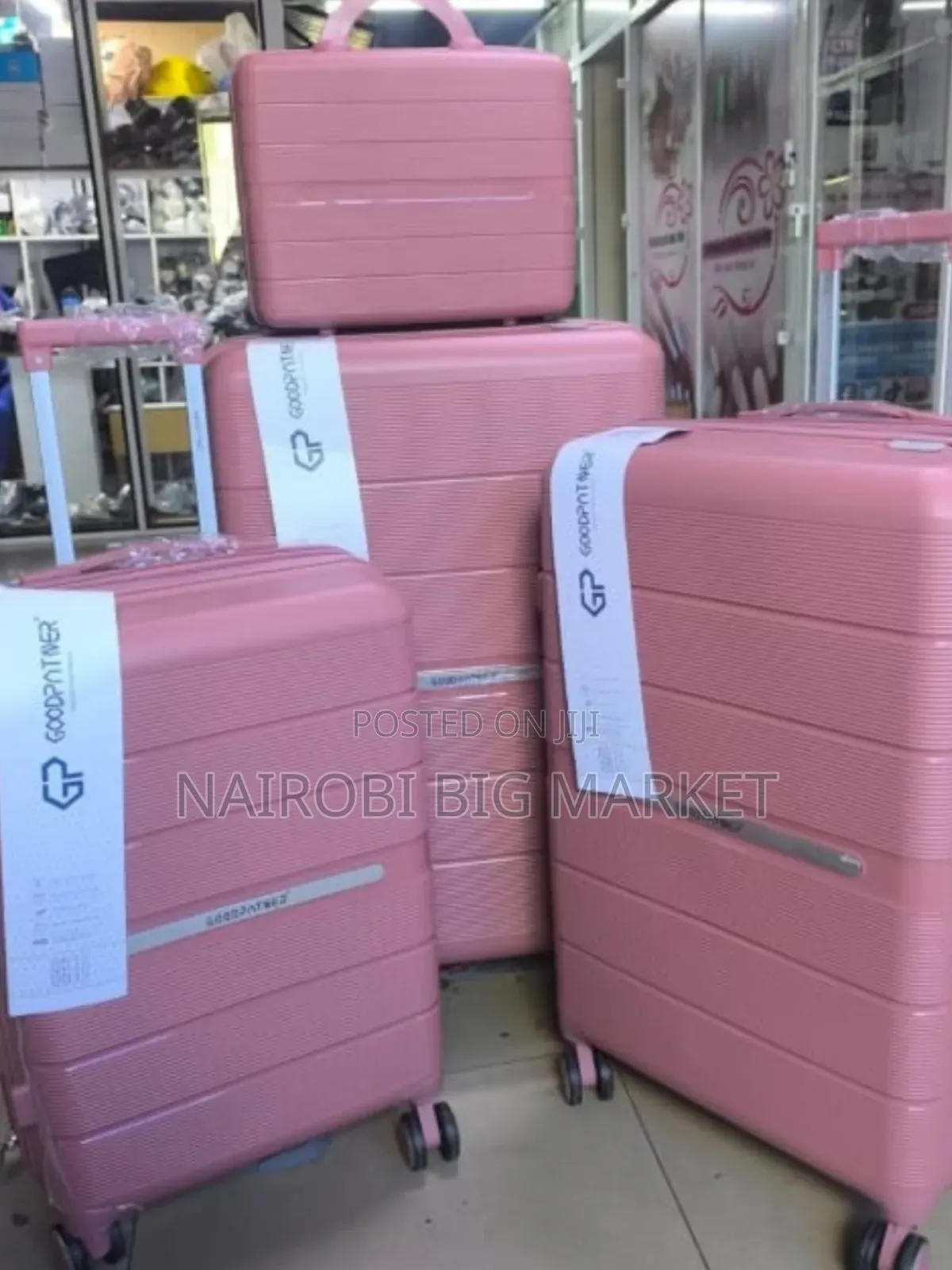 Fashion 4 in 1 Unbreakable Rubber Suitcase Size 1
