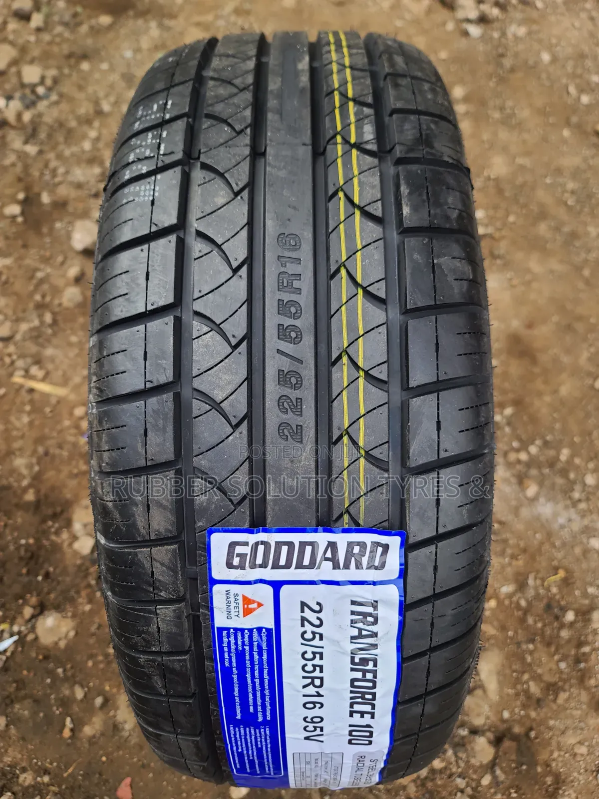 225 /55 R16 Goddard Tyres 95w Transforce 100
