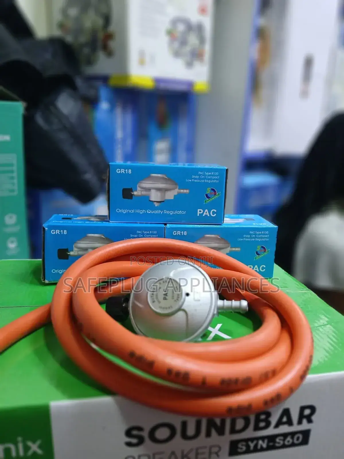 6 Kg Regulator and Pipe
