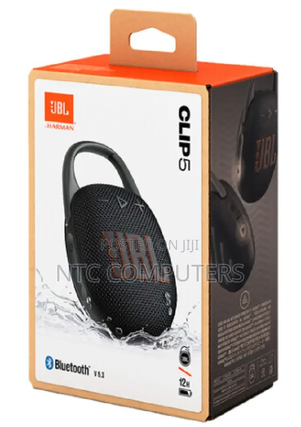 JBL Clip 5 Portable Bluetooth Wireless Speaker