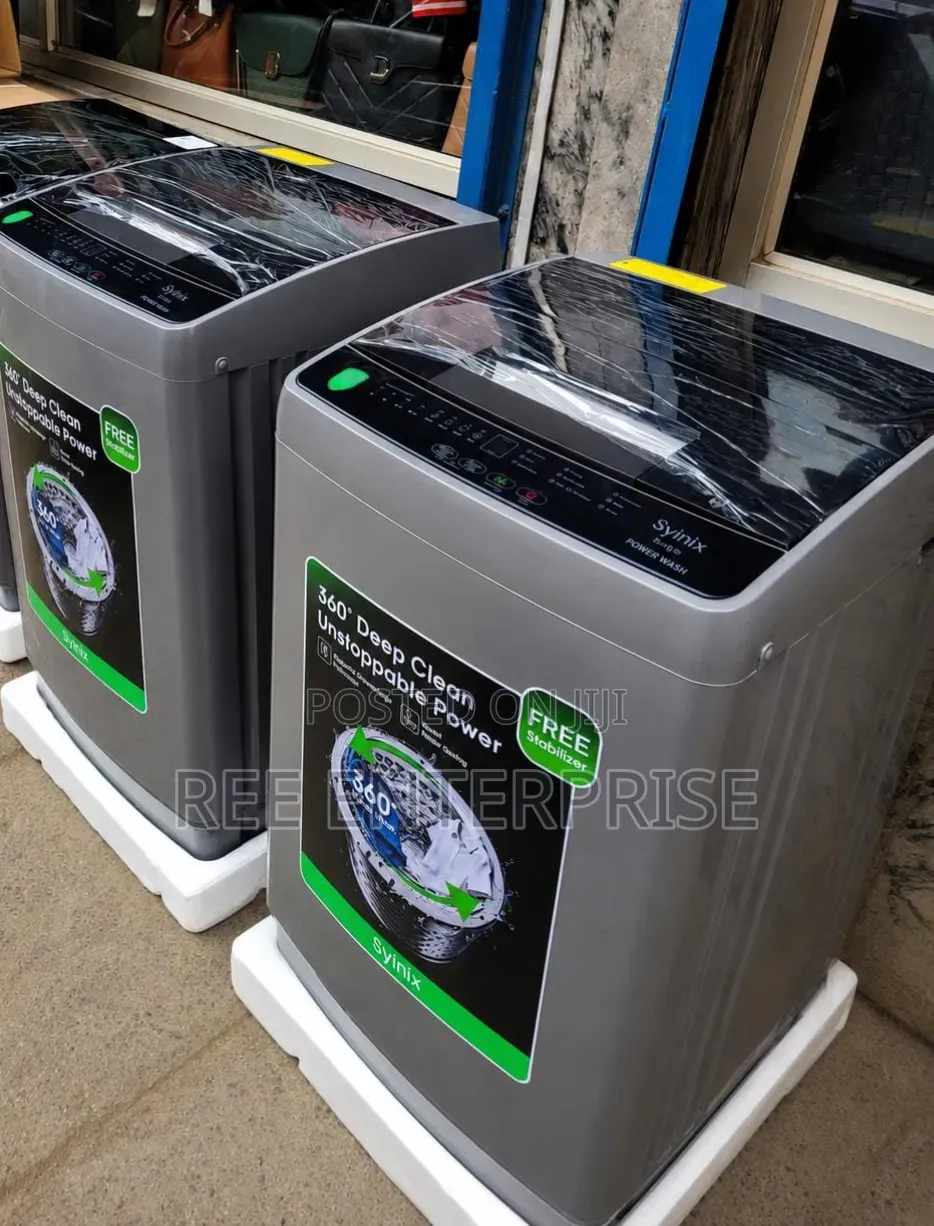 Syinix Top Load Full Automatic 
Washing Machine 
12kg