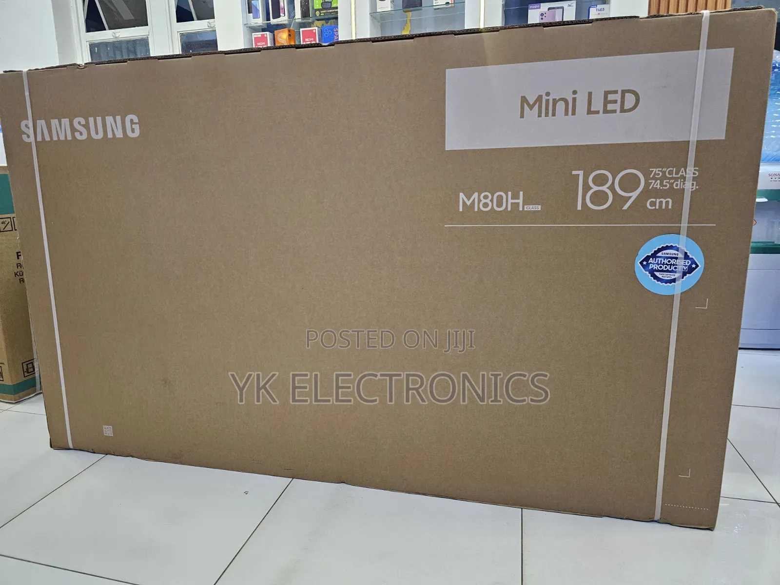 Samsung 75 Inch Mini LED Smart TV 144 Hz 75m80h/Ua75m80hauxke
