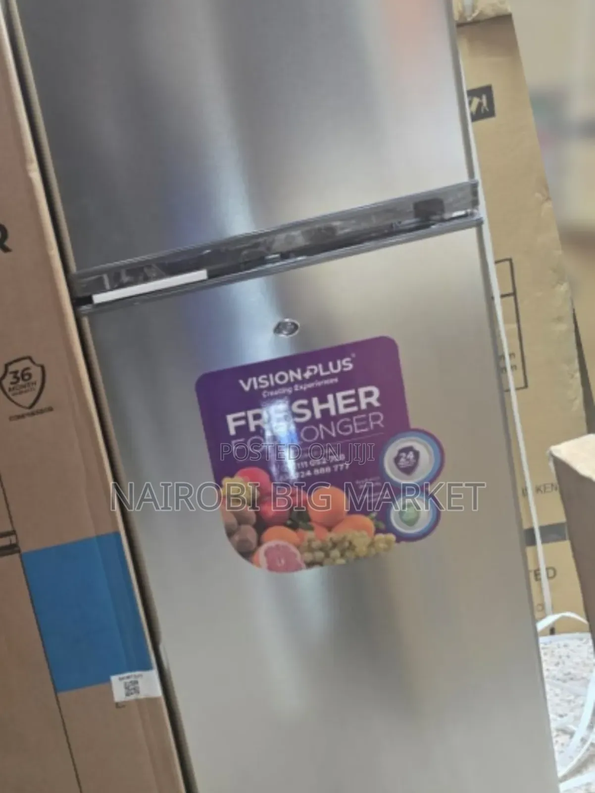 Vision 138l Double Door Fridge