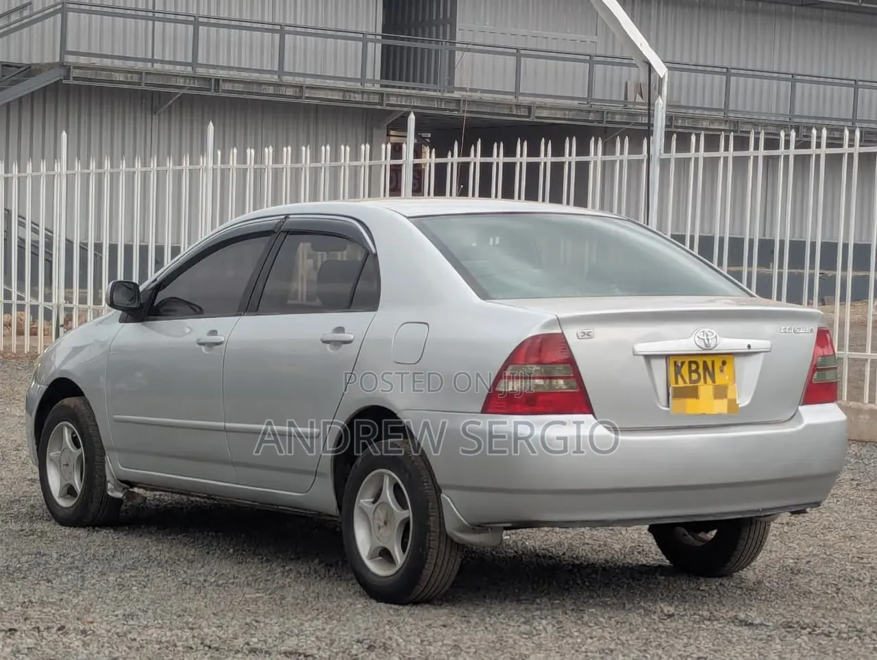 Toyota Corolla Sedan Automatic 2003 Silver