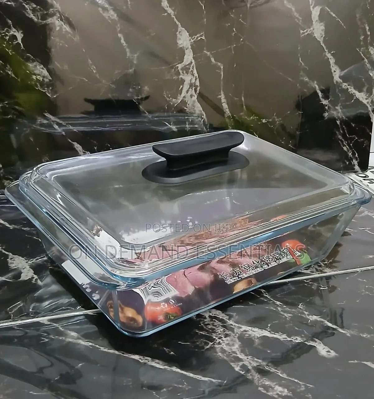Casserole Baking /Storage Tin With Lid
