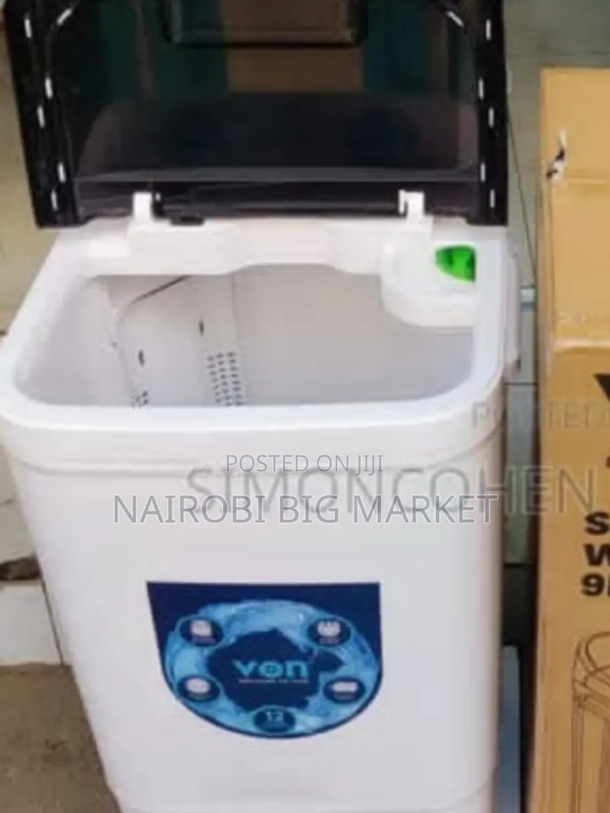 Von Single Tub 9kgs Washing Machine