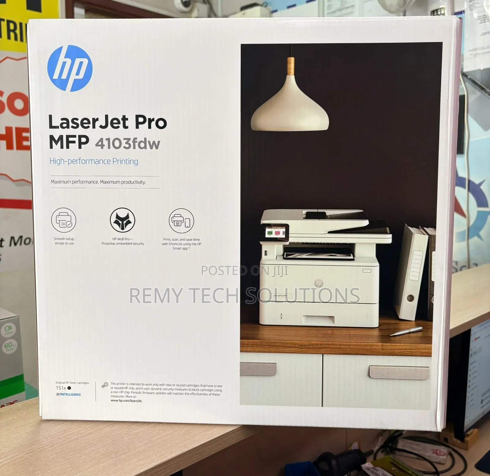 HP Laserjet MFP 4103fdw Printer