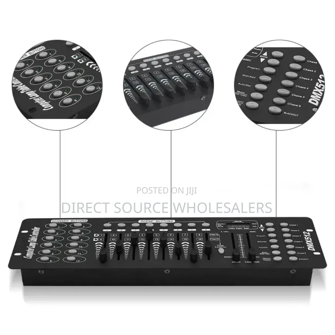 DMX 512 192 Channel Stage Light Controller Professional DMX512.